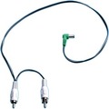 Cioks Stack Flex Type 4 (50cm / white-green) Câbles d'alimentation pour pédales d'effet