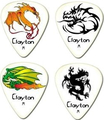 Fire Breathers (heavy / set 12 assorted picks)