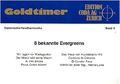 Coda Goldtimer Band 8 / 8 Bekannte Evergreens Songbooks for Accordion