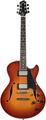 Comins Guitars GCS-1ES (violin burst) E-Gitarren Semi-Acoustic