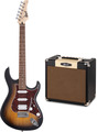 Cort G110 Starter Pack (open pore sunburst) Conjunto de Guitarra Eléctrica para Principiante