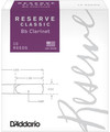 D'Addario Bb Clarinet Reserve Classic #3.5+ (strength 3.5+, 10 pack) Bb Clarinet Reeds 3.5 Boehm