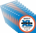 D'Addario EJ22 Jazz Medium Gauge / 013-056 Packs de 10 juegos de cuerdas guitarra eléctrica