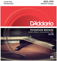 D'Addario EJ78 Mandocello 8 Strings Phos. Bronze (.022 - .074 medium light)