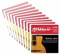 D'Addario EJ83M - 10 Sets Acoustic Gypsy Jazz (.011-.045)