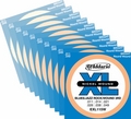 D'Addario EXL115W Light Top/Medium Bottom / 011-049 Set Corde Chitara Elettrica Pacco da 10
