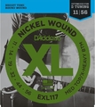 D'Addario EXL117 Medium Top/Heavy Bottom 011-056 Set Corde Chitarra Elettrica .011