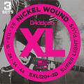 D'Addario EXL120+-3D Nickel Wound Super Light Plus (.0095-.044)