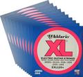 D'Addario EXL120+ Super Light Plus / 0095-044 Packs de 10 juegos de cuerdas guitarra eléctrica