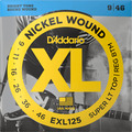 D'Addario EXL125 Super Tops / 009-046 Juegos de cuerdas para guitarra eléctrica .009