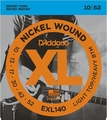 D'Addario EXL140 Light Top/Heavy Bottom / 010-052 Sets de Cordas para Guitarra Eléctrica .010