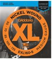 D'Addario EXL160-5 (.050-.135 / long scale regular) E-Bass-Saitensätze 5-Saiter