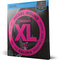 D'Addario EXL170-5 Soft Gauge, Long Scale (5-pack) Jogo de Cordas Multipack Baixo Eléctrico 5-Cordas