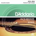 D'Addario EZ920 Medium Light 012-054