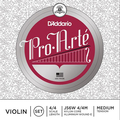 J56W 4/4M Pro Arté Violin String Set - Wound E (medium tension)
