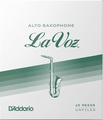 D'Addario La Voz Alto-Sax Medium Soft Reeds Set (strength medium-soft, 10 pack)