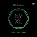 D'Addario NYNW054 NYXL Nickel Wound Single Guitar String (.054)