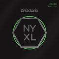 D'Addario NYXL0838 New York XL / Nickel Round Wound (.008-.038 - extra super light) Juegos de cuerdas guitarra eléctrica .007 y .008