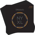 D'Addario NYXL1046 New York XL Pack of 10 Sets / Nickel Round Wound (.010-.046 - regular light) Pack 10 Jogo de Cordas Guitarra Eléctrica