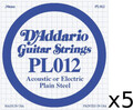 PL 012 (set of 5)