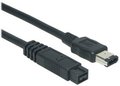 DeLock IEEE 1394B 9Pol/6Pol 9 to 6 Pin FireWire Cables