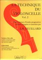 Delrieu Technique du Violoncelle Vol 2 Feuillard Louis R.