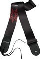 Di Marzio DD3148 Jim Root #4 Strap (black with red 9-point star) Guitar Straps