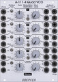Doepfer A-111-4 Quad Precision VCO Modular Oscillators