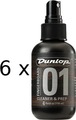 Dunlop 6524 Fingerboard 01 Cleaner & Prep (6 pieces) Produits de nettoyage pour touches