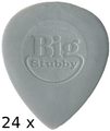 Dunlop Big Stubby Nylon Light Grey - 1.00 (24 picks)