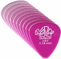 Dunlop Delrin 500 Standard Red Magenta - 1.14 (12 picks) Conjunto de palhetas