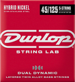 Dunlop Dual Dynamic Hybrid Nickel Bass 5-String (45/125)