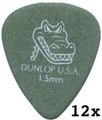 Dunlop Gator Grip Green - 1.50 (12 picks)