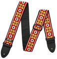 Dunlop Jacquard woven D-67 (avalon red) Guitar Straps