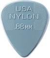 Dunlop Nylon Standard Dark Grey - 0.88 Médiators pour guitare