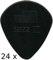 Dunlop Stiffo Jazz II Black - 1.18 (24 picks)