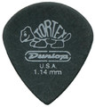 Dunlop Tortex Pitch Black Jazz - 1.14 Médiators pour guitare