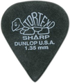 Dunlop Tortex Sharp Black - 1.35 Pick-Sets