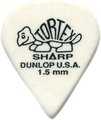 Dunlop Tortex Sharp White - 1.50 (12 picks)