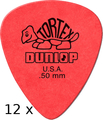 Dunlop Tortex Standard Red - 0.5 (12 picks)