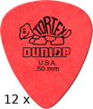 Tortex Standard Red - 0.5 (12 picks)