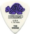 Dunlop Tortex Wedge Purple - 1.14