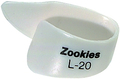 Dunlop Zookies Thumbpick White 20° - Large (12 picks)