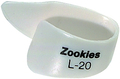 Zookies Thumbpick White 20° - Large (12 picks)