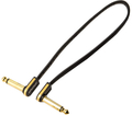 EBS PG-28 Flat Patch Cable Gold (28cm) Cabo de Instrumento Jack-Jack 0 a <0.6m