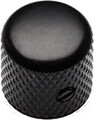 EMG Flat Dome Knob (black satin)