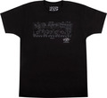 EVH Schematic T-shirt XL (black, x-large) Camisetas de talla XL