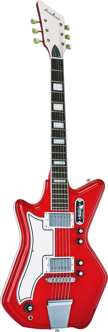 Eastwood Airline 59 2P LH (red) Guitarras eléctricas para zurdos