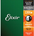 Elixir NanoWeb El.Bass Single String 5th - L Scale Custom Shop - Medium B (.130tw) Corda para Baixo Eléctrico
