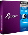 Elixir PolyWeb Ac.Guitar 80/20 Bronze Coating Set of 5 Packs (custom light / .011-.052)